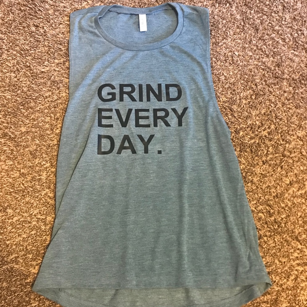 GRIND EVERY DAY MUSCLE TANK CrossFit